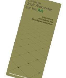 L'ARTICLE DE JACK ALEXANDER