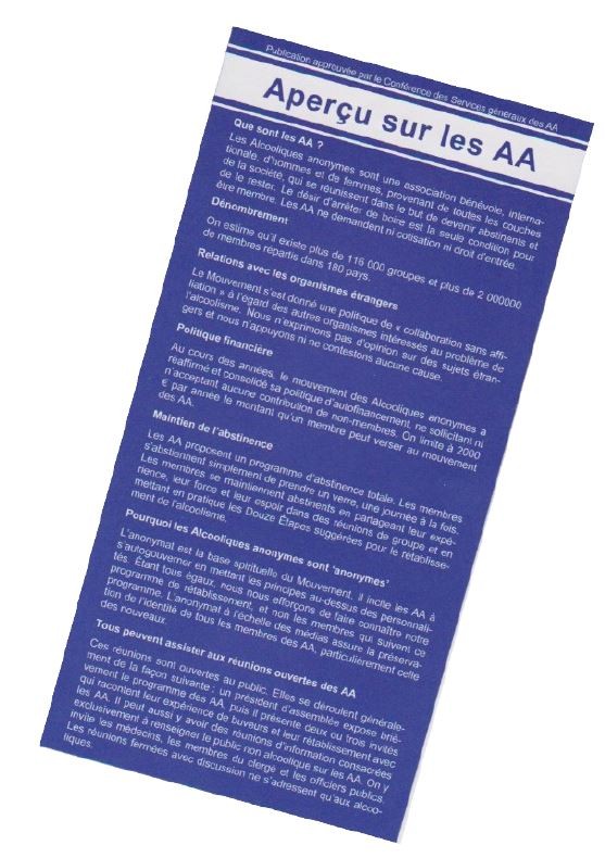 APERCU SUR LES AA (LOT DE 10)