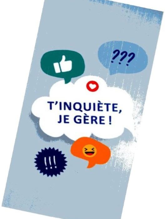 T'INQUIETE, JE GERE (LOT DE 10)