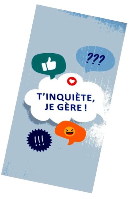 T'INQUIETE, JE GERE (LOT DE 10)