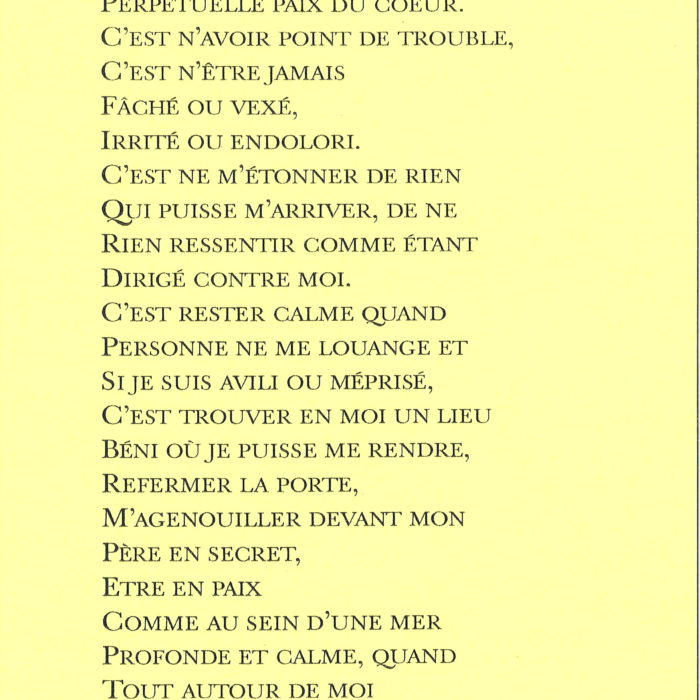 L'HUMILITE Format A5
