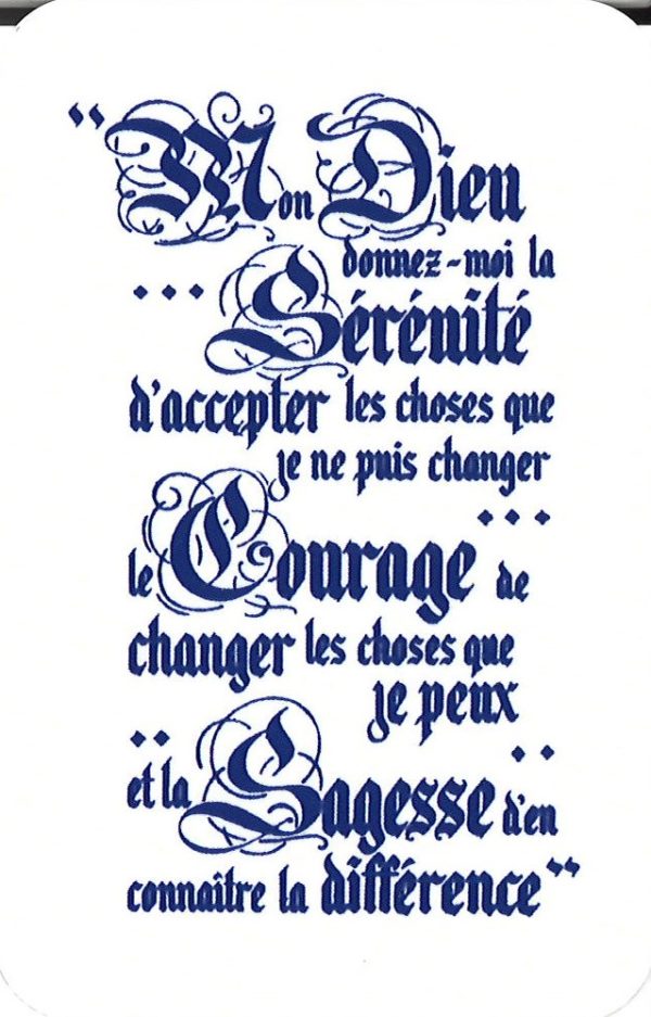 PRIERE SERENITE Format poche